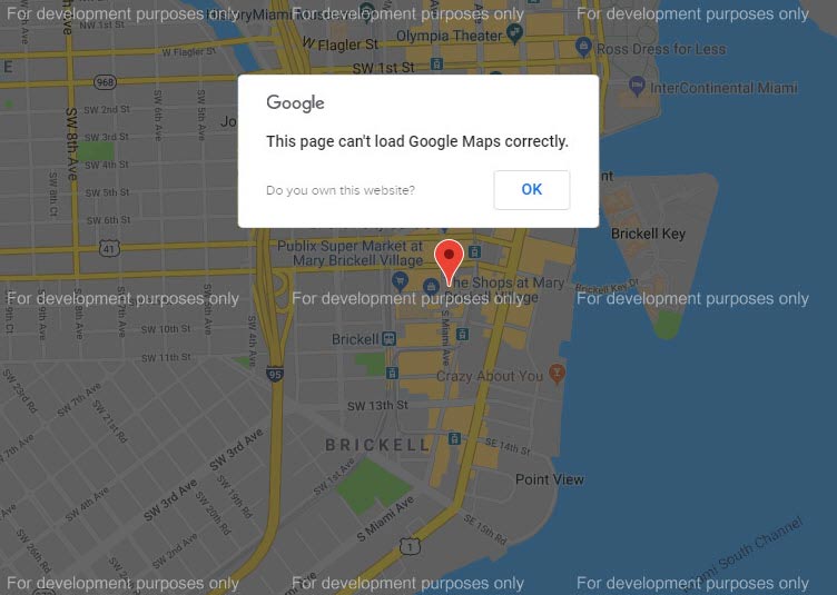 Je Google zemljevid izginil z vaše spletne strani?